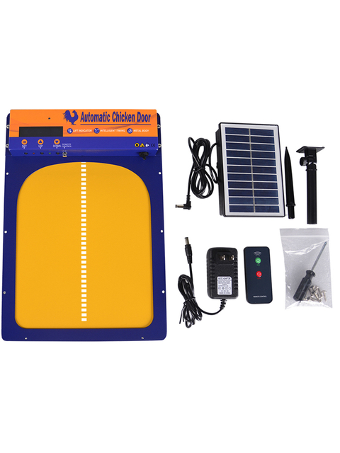 金属款定时全自动鸡舍门