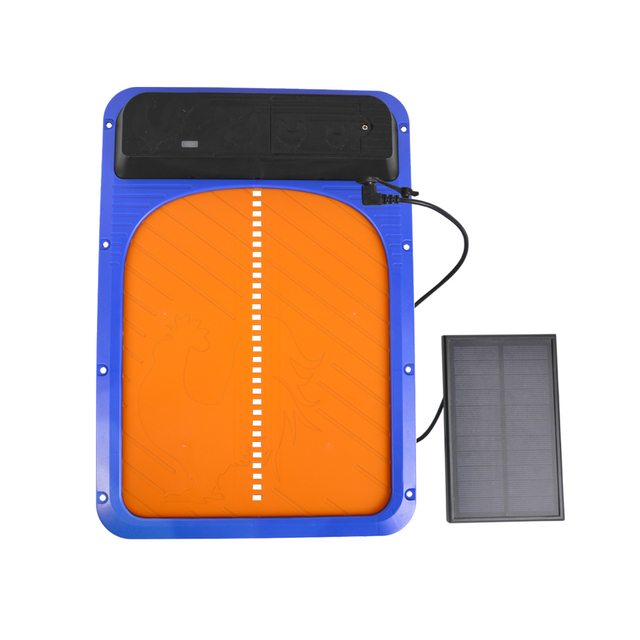 塑料制光感定时横向自动鸡舍门